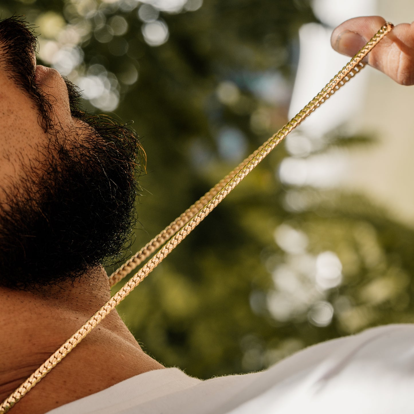 Cadena Serpiente Hombre