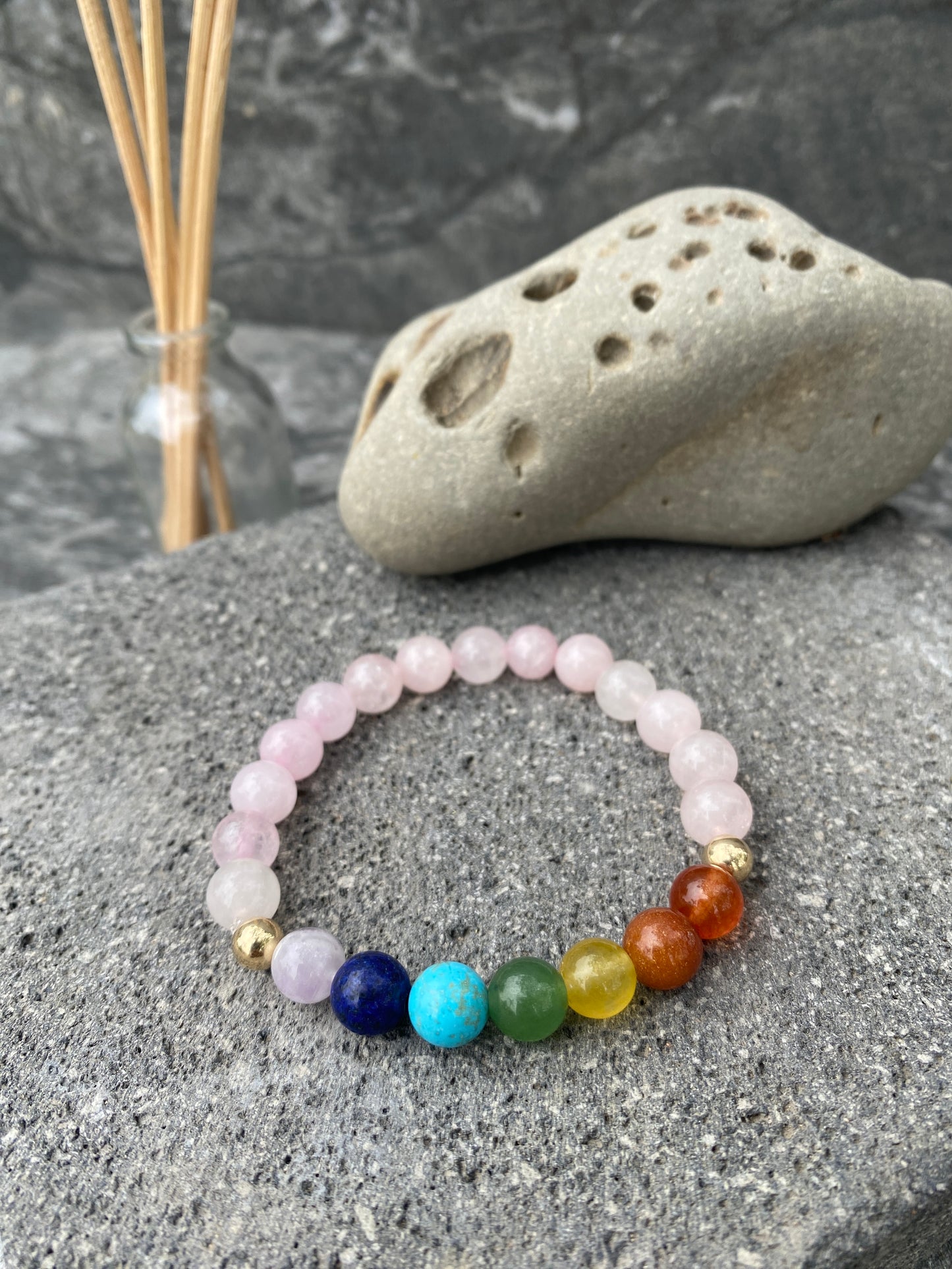 Pulsera energetica 7 chacras