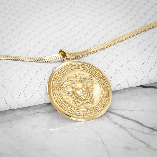 Dije Medalla Medusa