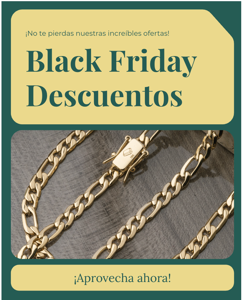 ¡Llegó el Black Friday TAGJoyas! Nuestra única promoción del año del 20 al 30 de noviembre