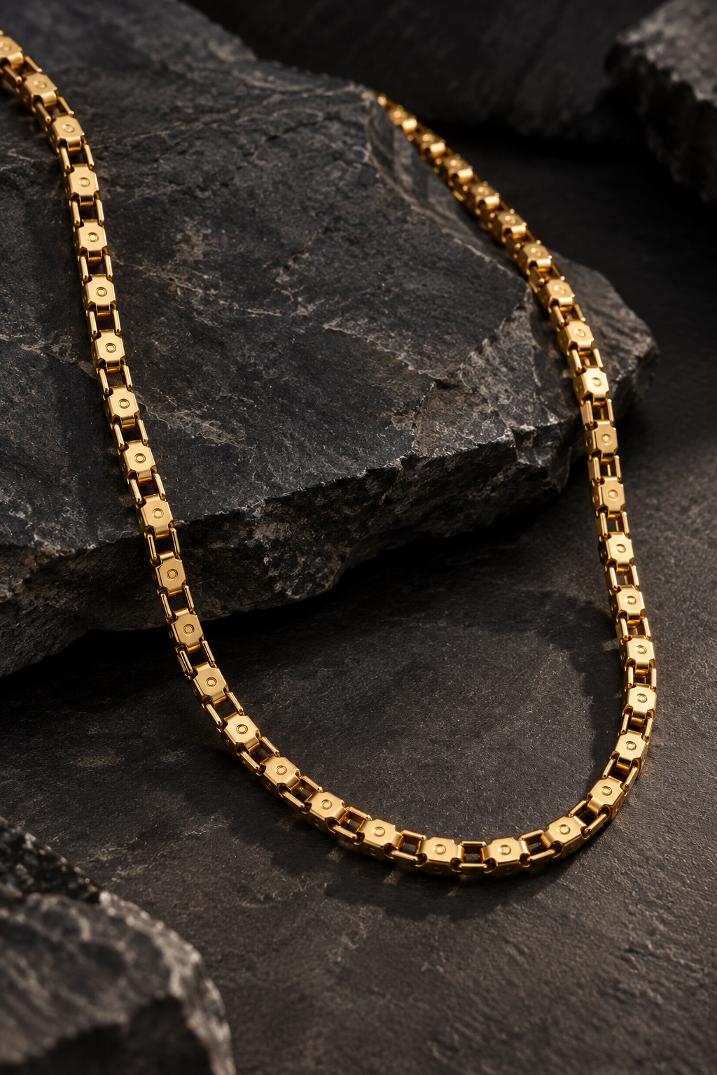 CADENAS DE ORO LAMINADO HOMBRE