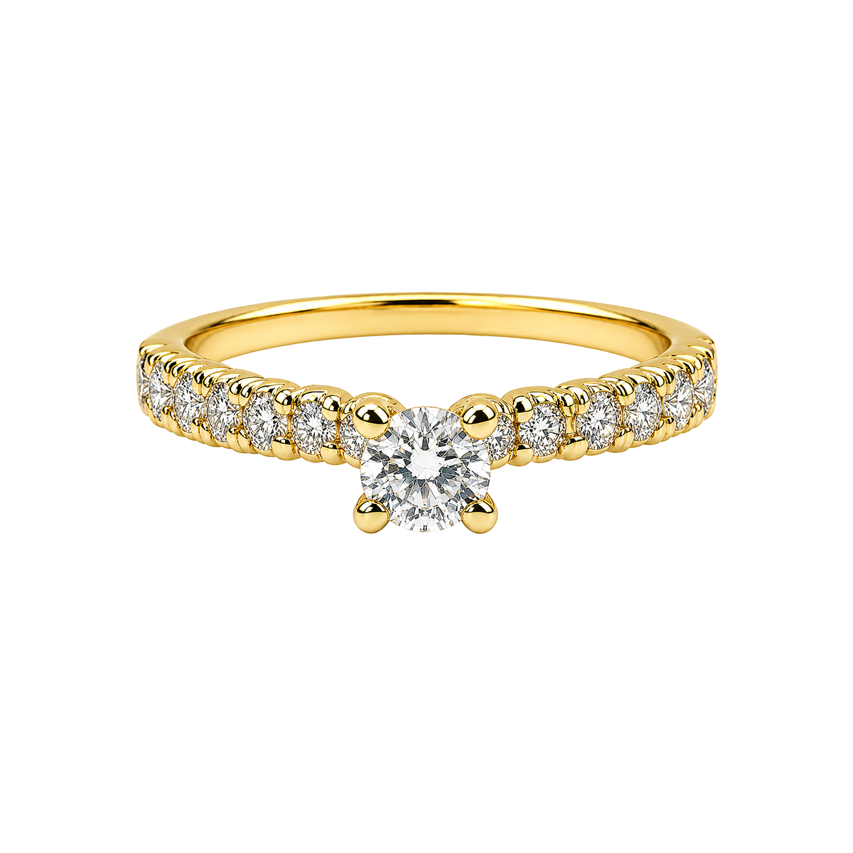 Anillo Geneviève Oro Macizo 18k