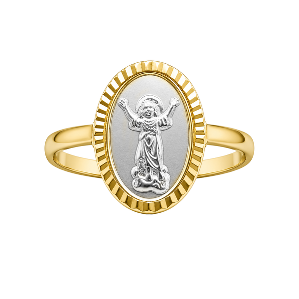 Anillo Divino Niño Oro 18k