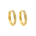 Arete Huggies 12mm Oro 18k