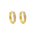 Arete Huggies 8mm Oro 18k