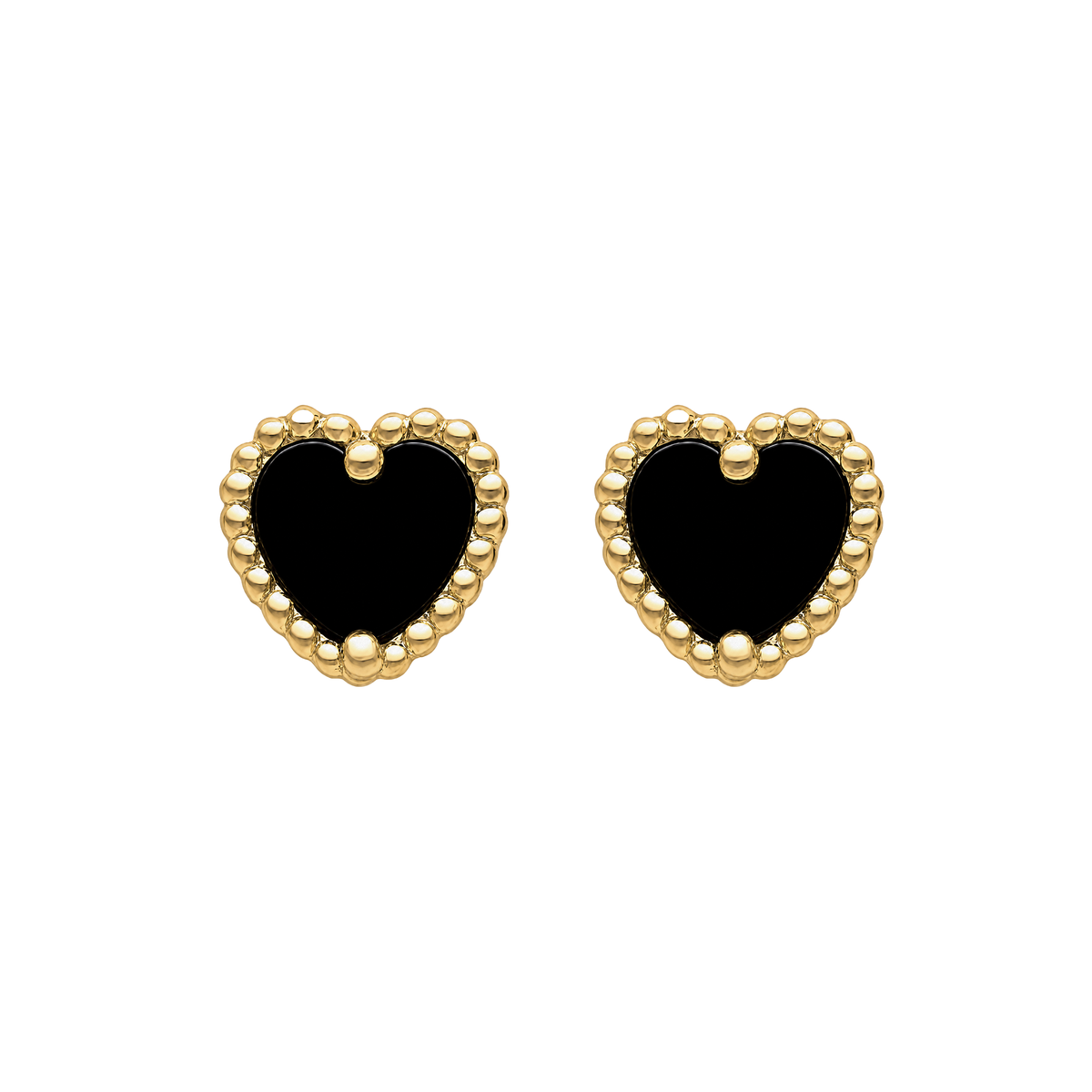 Arete Midnight Heart Oro 18k