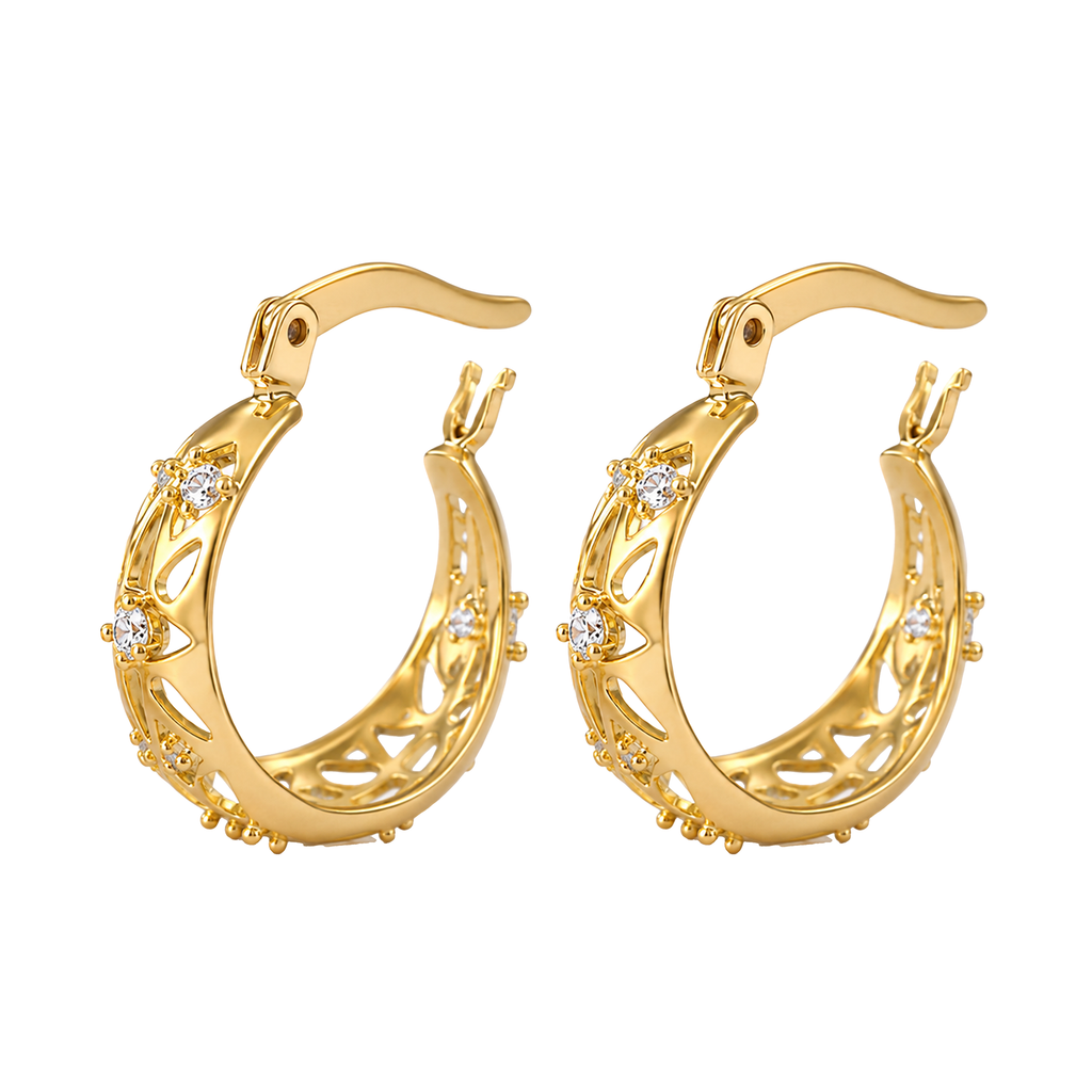Argolla Golden Lace Oro 18k