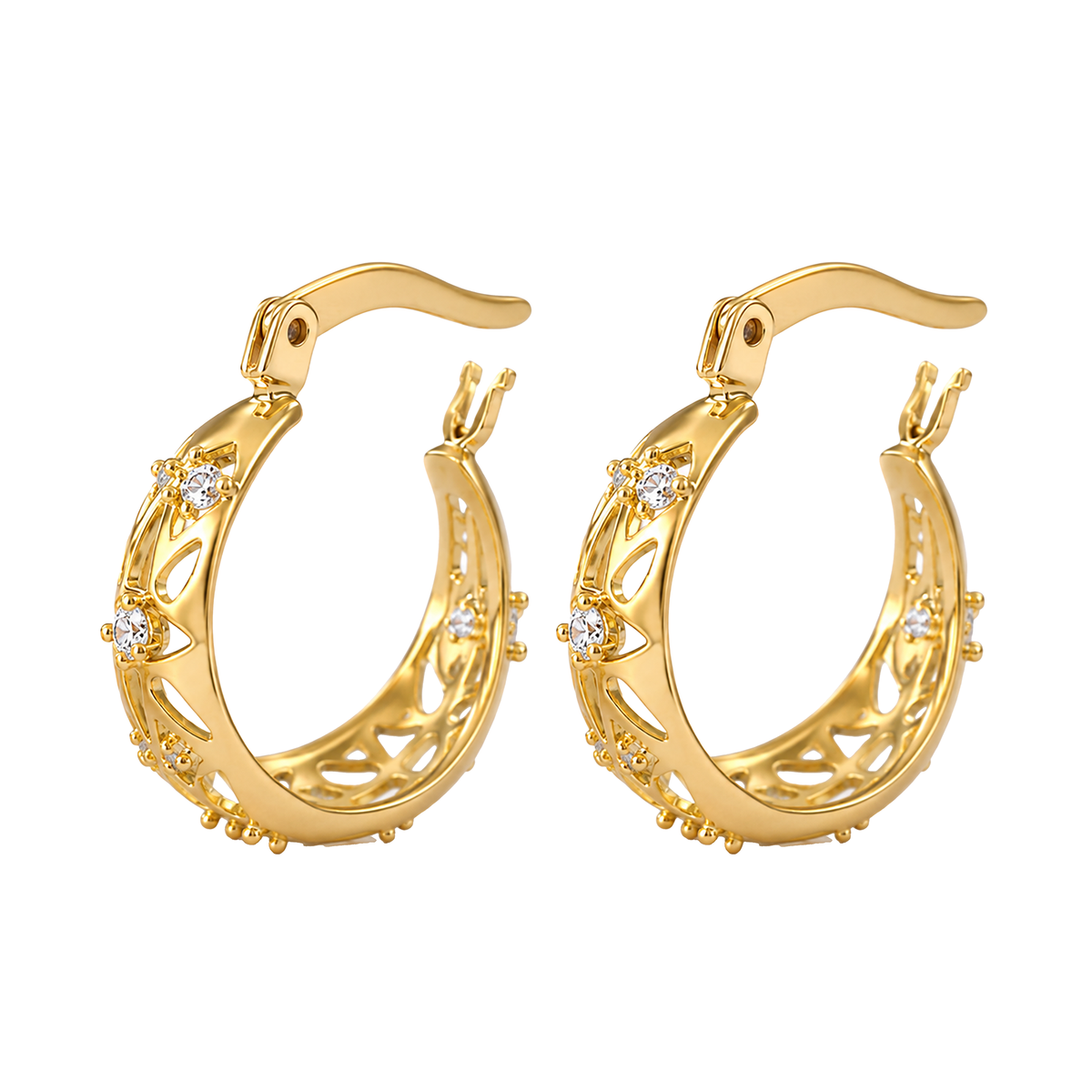 Argolla Golden Lace Oro 18k