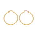 Argolla Fofa Diamantada Mediana Oro 18k
