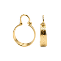 Argolla Óval 12mm Oro 18k