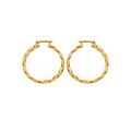 Argolla Fofa Melcocha Pequeña Oro 18k