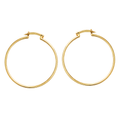 Argolla Fofa Plana Oro 18k