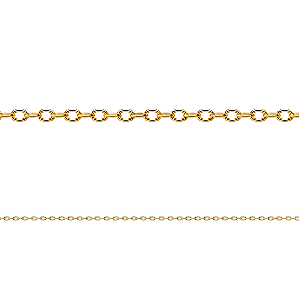 Cadena Ancora Oro 18k Mujer