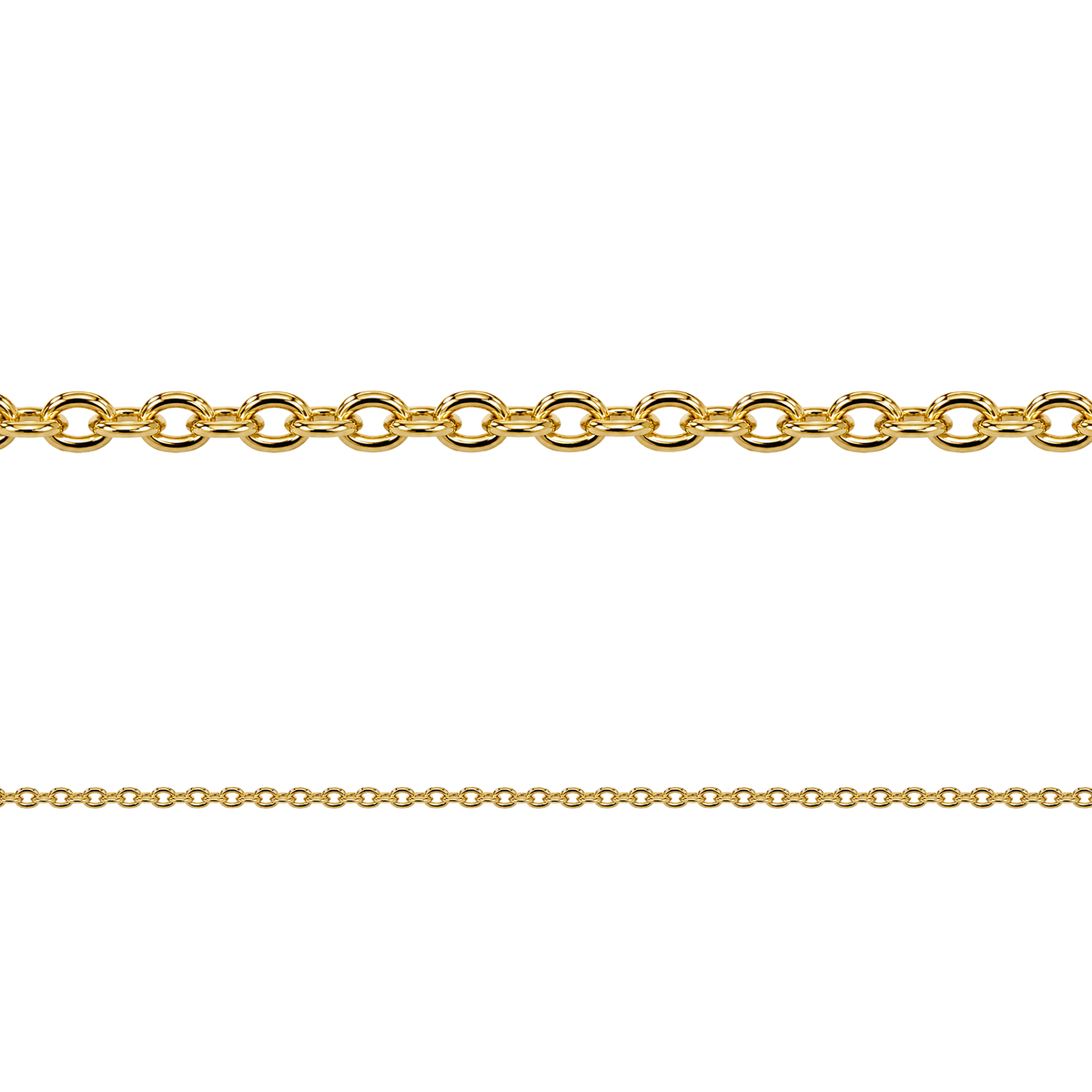 Cadena Ancora 40 Oro Mujer