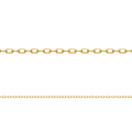 Cadena Ancora Diamantada Oro 18k Mujer
