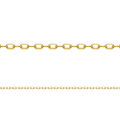 Cadena Ancora Diamantada 40 Oro Hombre