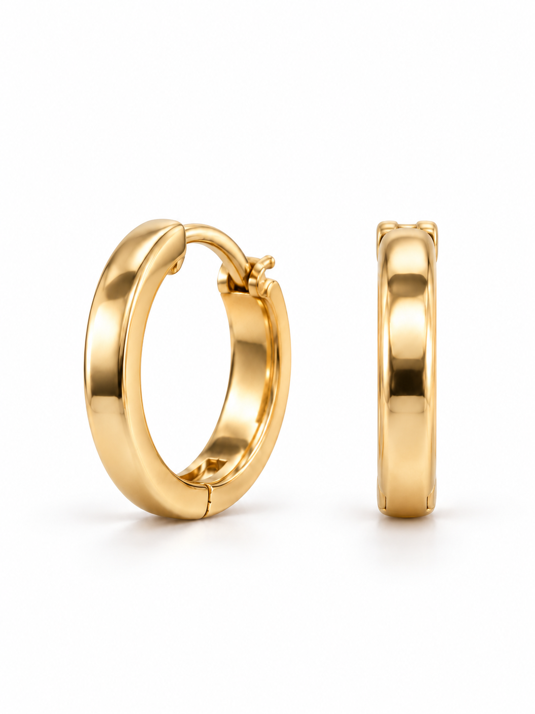 Argolla Mini Lisa Oro Laminado