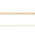 Cadena Barba Rala 40 Oro Mujer