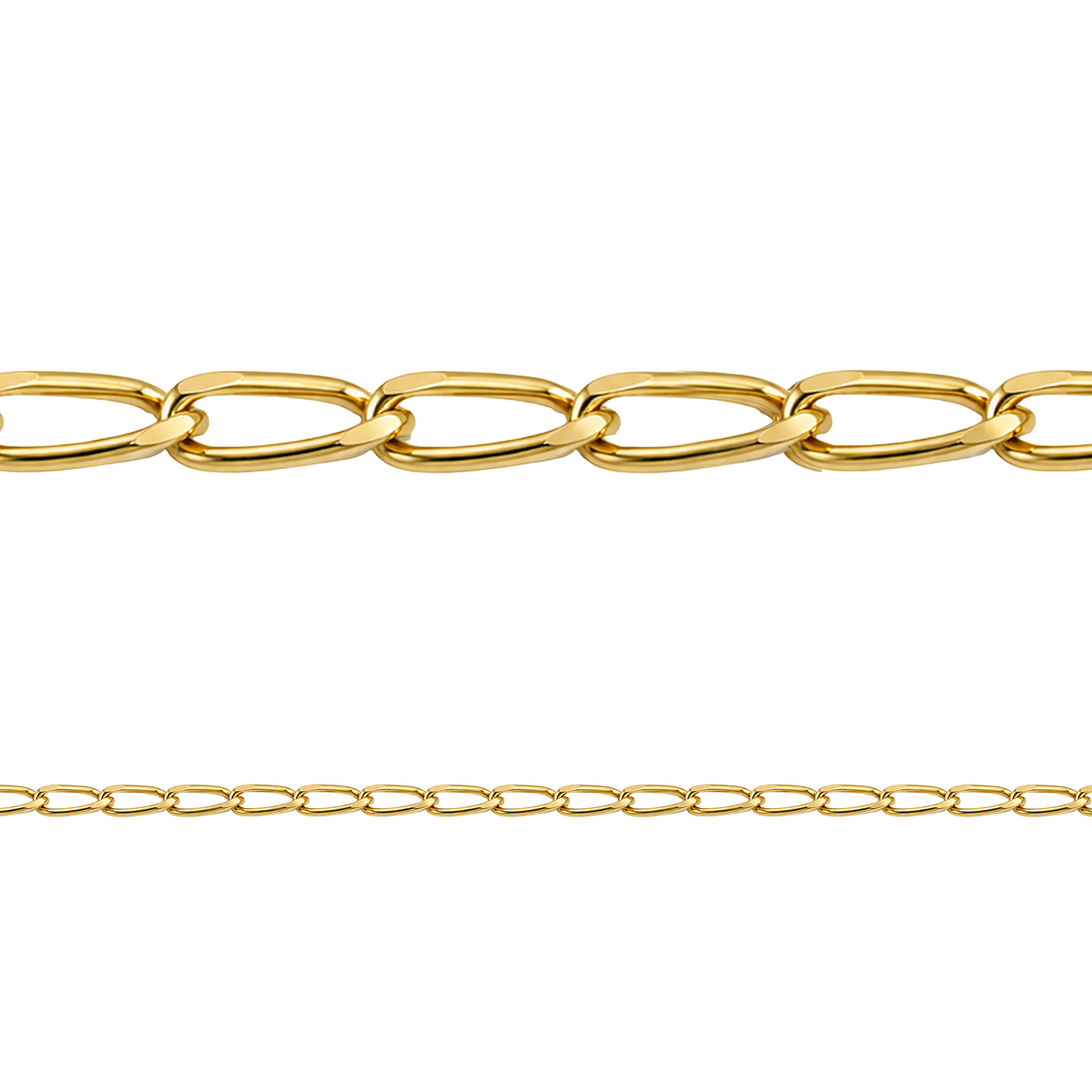 Cadena Barba Rala 70 Oro Hombre