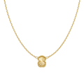 Cadena Oso Diamantado Oro Mujer
