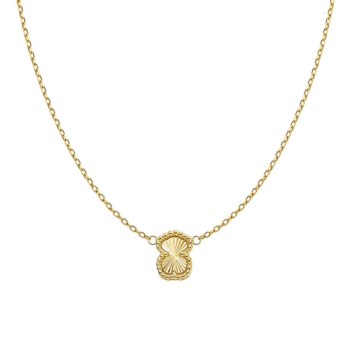 Cadena Oso Diamantado Oro Mujer