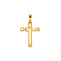 Dije Cruz Jesús Oro 18k