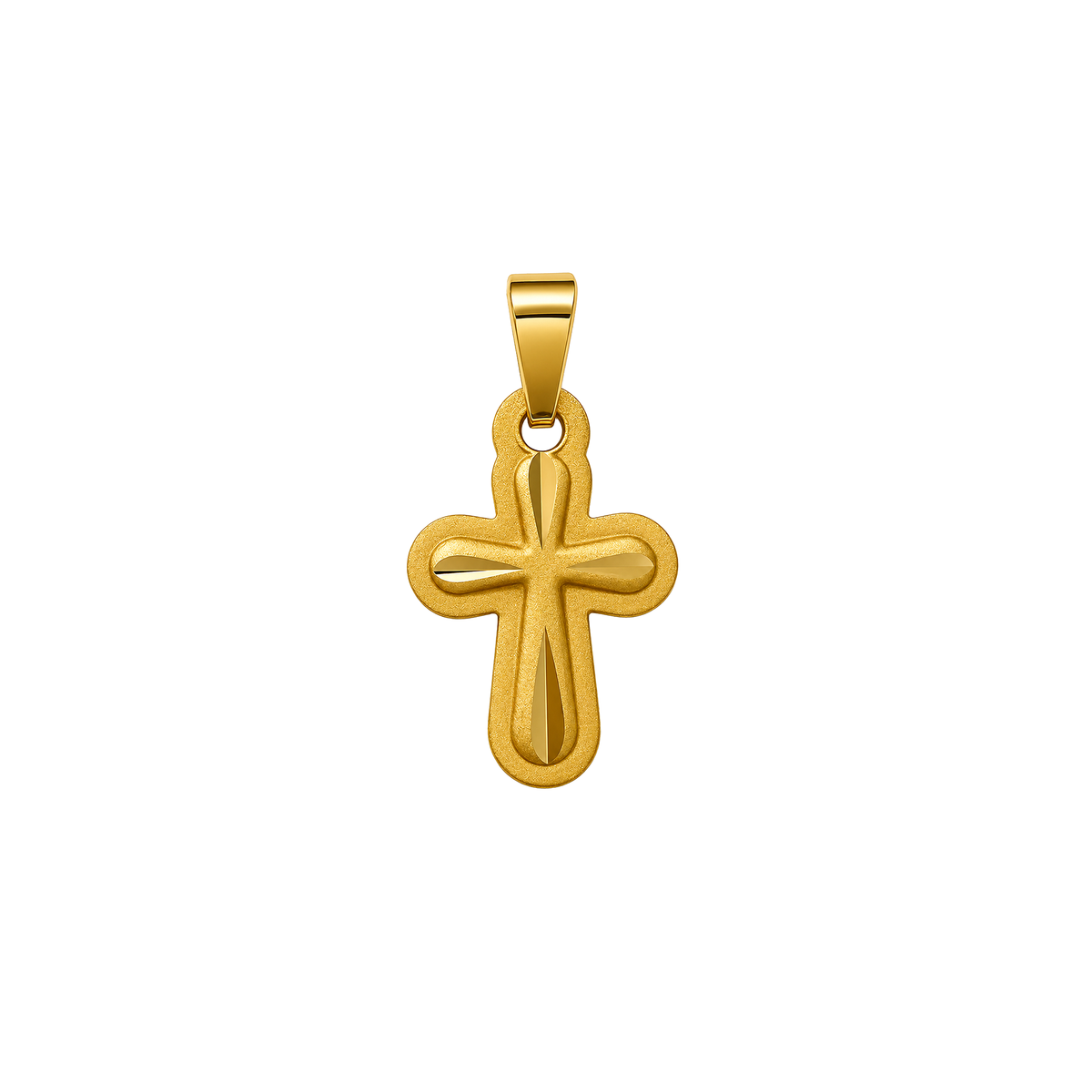Dije Cruz Redención Oro 18k