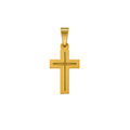 Dije Cruz Prisma Oro 18k
