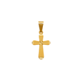 Dije Cruz Resplandor Oro 18k