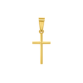 Dije Cruz Luz Divina Oro 18k
