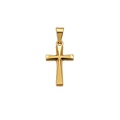 Dije Cruz Radiante Oro 18k