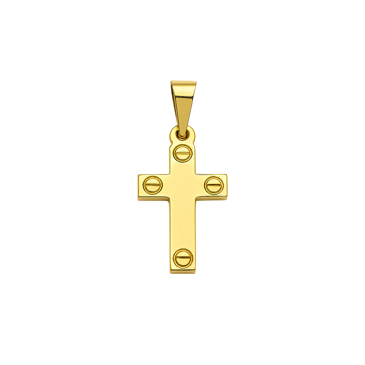 Dije Cruz Industrial Oro 18k