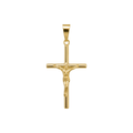 Dije Cruz Cristo Tradicional Oro 18k