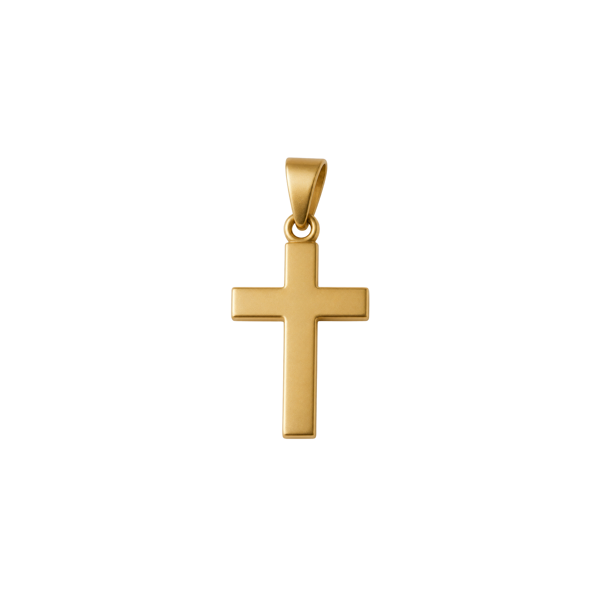 Dije Cruz Salvador Oro 18k