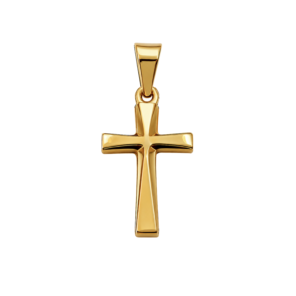 Dije Cruz Celestial Oro 18k