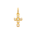 Dije Cruz Lumière Oro 18k