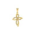 Dije Cruz Infinita Oro 18k