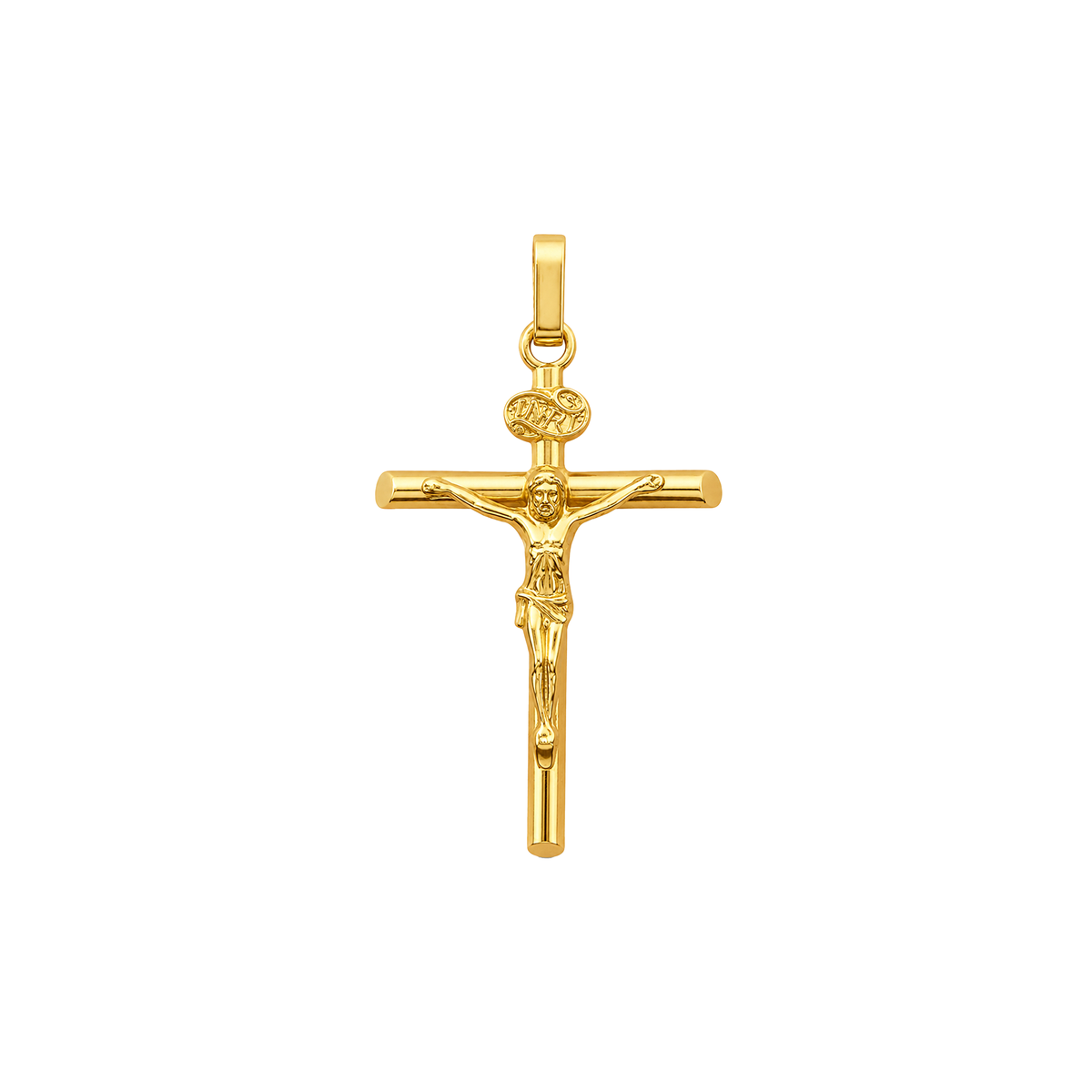 Dije Cruz Redentor Oro 18k