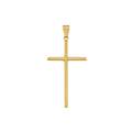Dije Cruz Estilizada Oro 18k