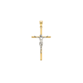 Dije Cruz Crucifijo Romano Oro 18k