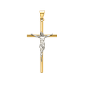 Dije Cruz Fe y Amor Oro 18k
