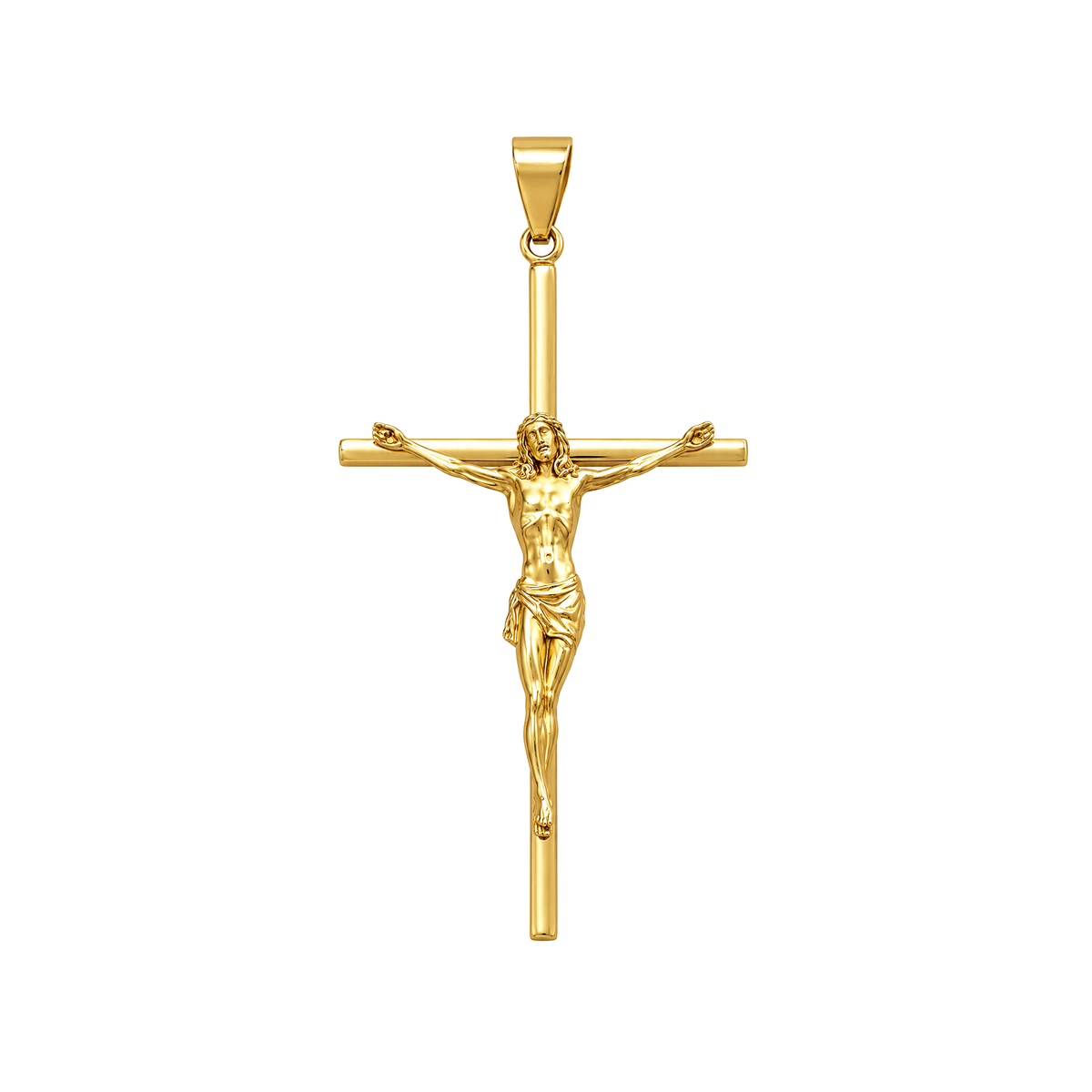 Dije Cruz Amor Celestial Oro 18k