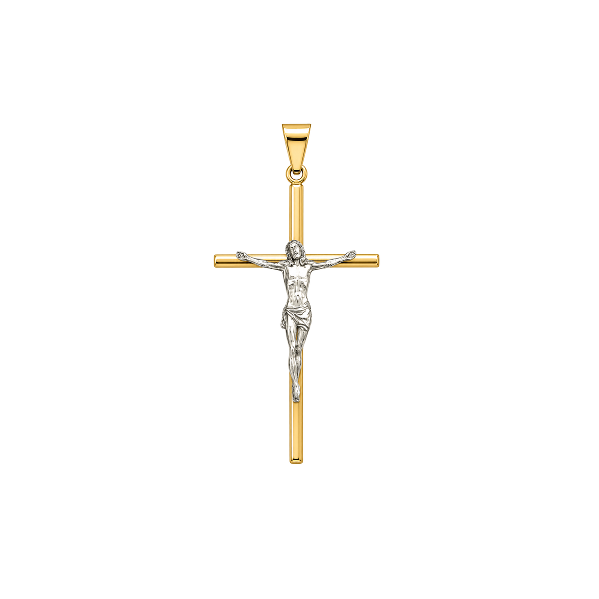 Dije Cruz Gracia Divina Oro 18k