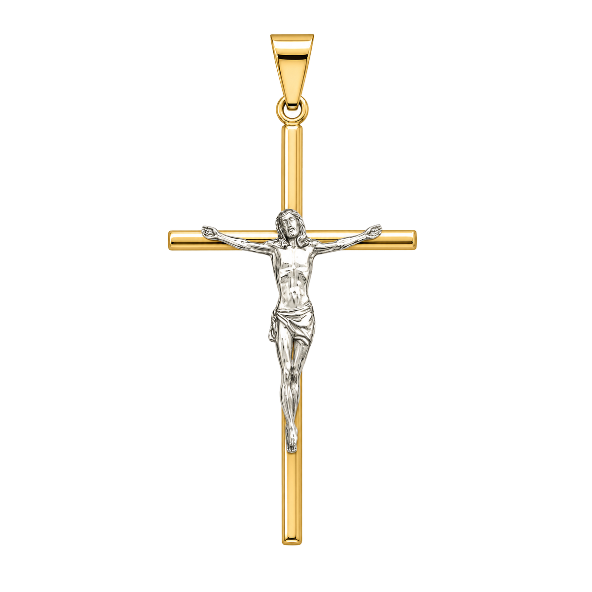 Dije Cruz Aurora Oro 18k