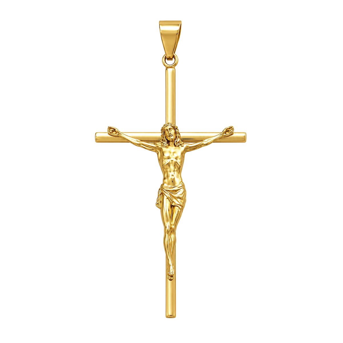 Dije Cruz Divina Redención Oro 18k
