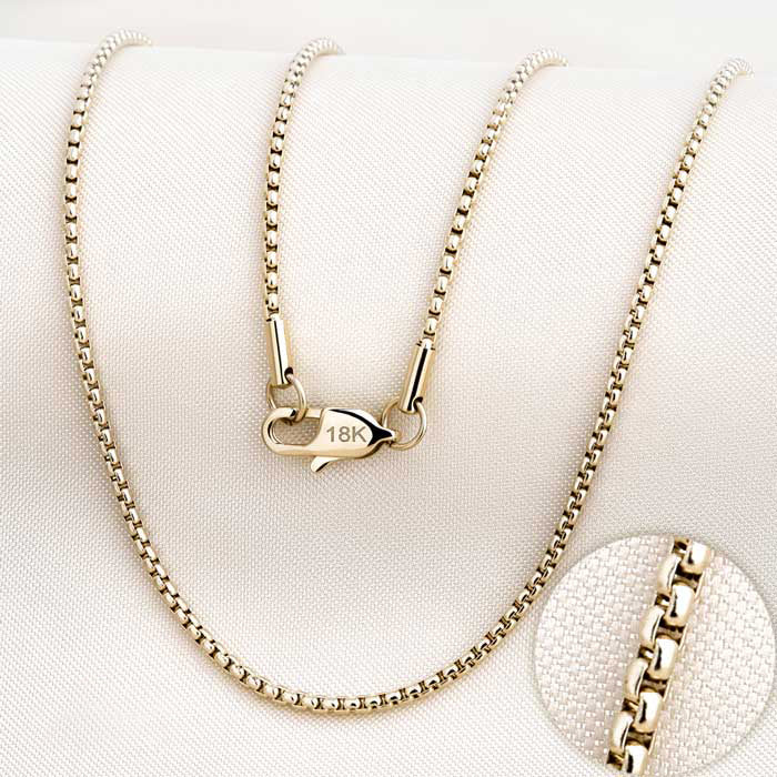 Cadena Veneciana Mujer Oro Laminado
