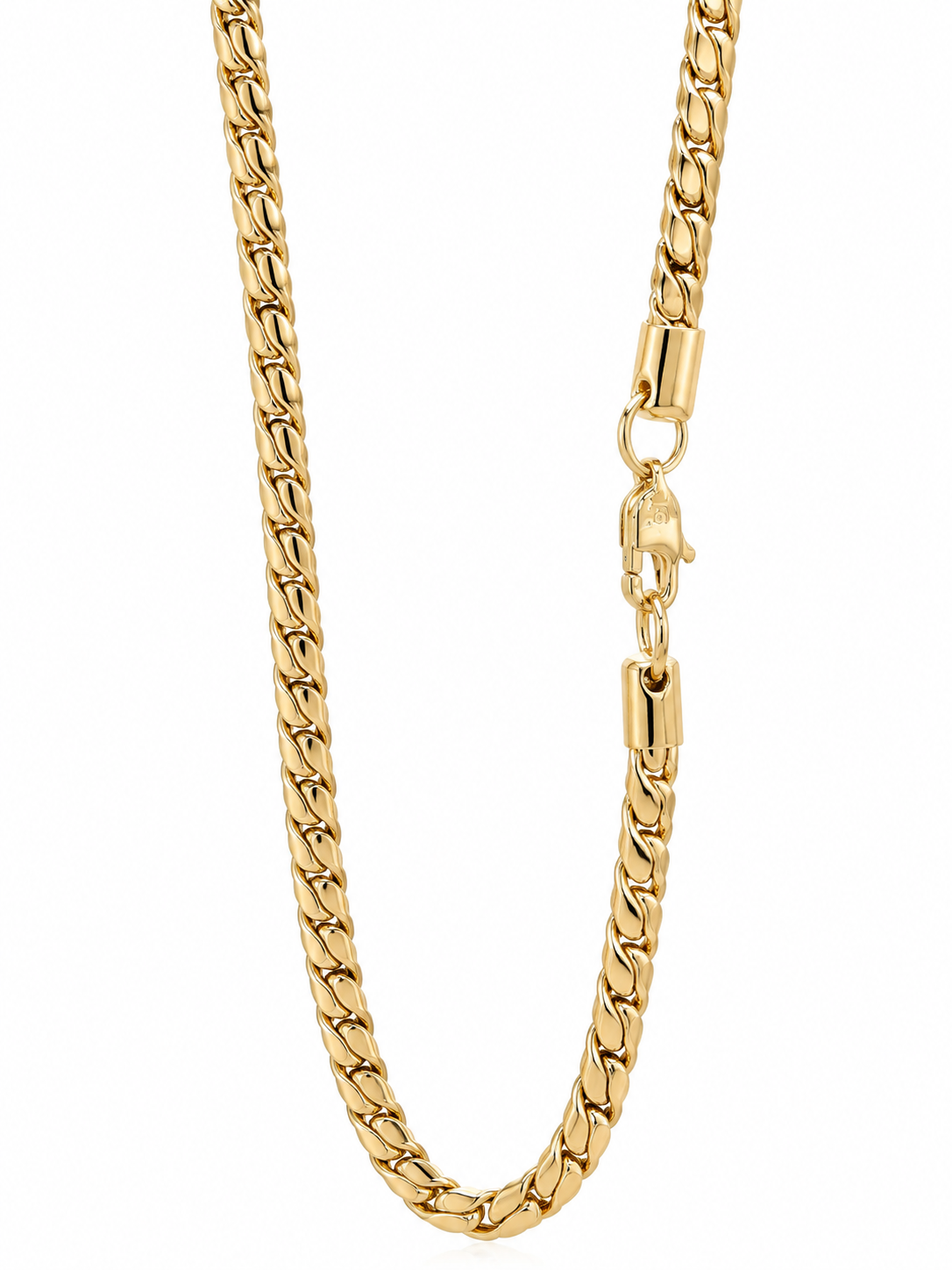 Cadena Espiga Hombre Oro Laminado