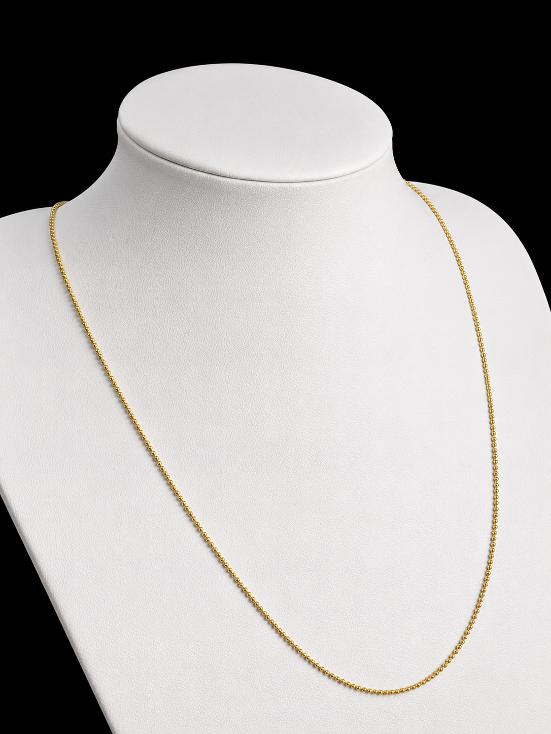Cadena Militar Pequeña Hombre Oro Laminado