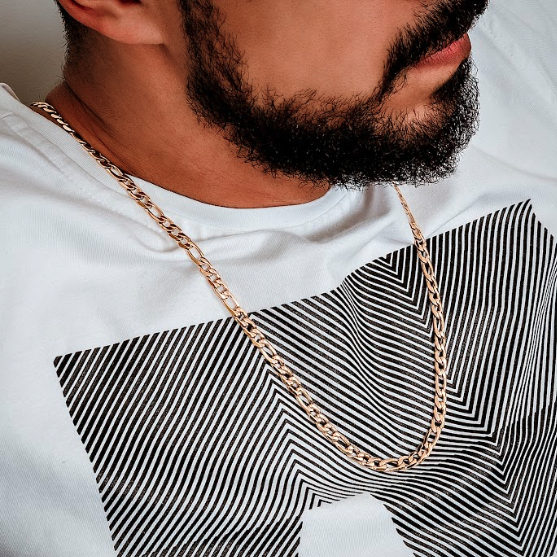 Cadena Cartere Hombre Oro Laminado