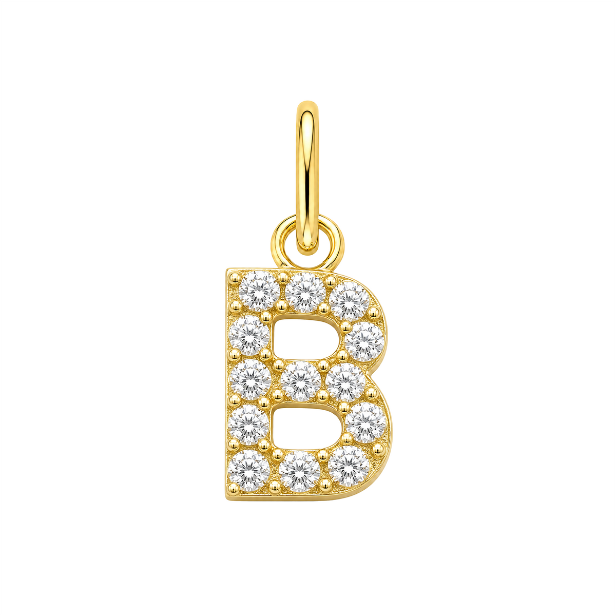 Dije B Enjoyada Oro 18k